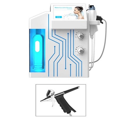 Spray Mist Gun Hydra Dermabrasion Handle Skin Scrubber LED Mask