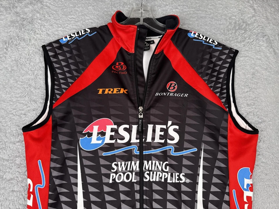Chaleco de Ciclismo Pactimo Para Hombres 3XL Viento CÁLIDO Sin Mangas Cremallera Completa Leslies Piscina Foto 4 de 4