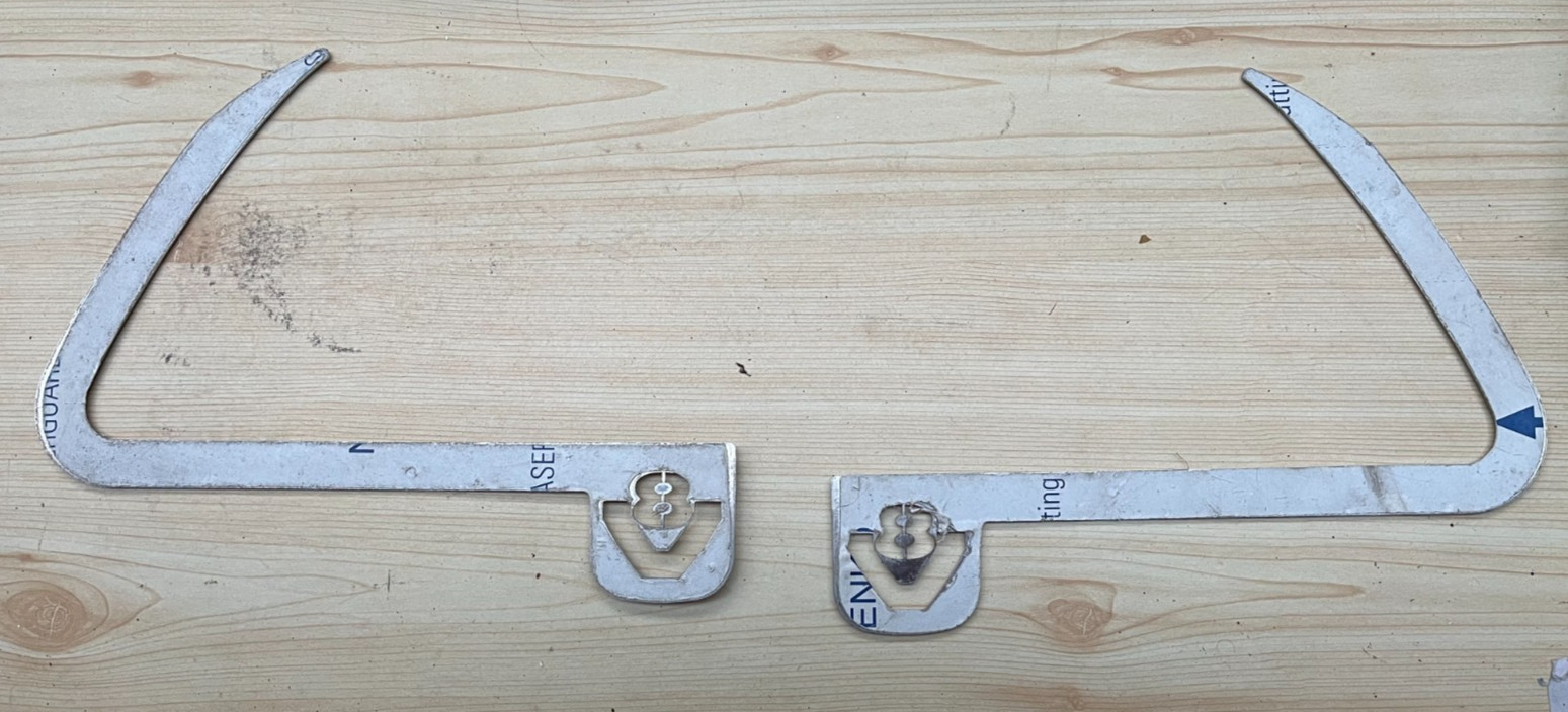 Scania stainless steel v8 light accessories