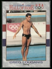 1991 Impel U.S. Olympic Hall of Fame #50 Greg Louganis