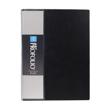 ITOYA Original Art ProFolio Black 4x6 Photo Album with 48 Pages