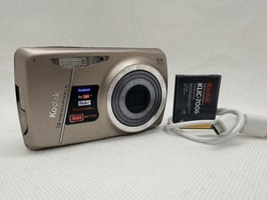 Kodak EasyShare M550 12.0MP Digital Camera Silver Tested Full Working Set