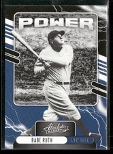 2021 Panini Absolute #PO-1 Babe Ruth Power Retail