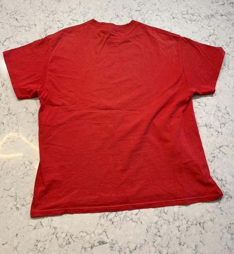 Vintage Herren Tennessee River Red Graphic Tshirt Gr. XL - Warnung - Bild 2 von 4