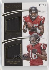 2015 Panini Immaculate Dual Jerseys 42/99 Justin Hardy Tevin Coleman 7l6