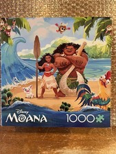 Ceaco - Disney - Thomas Kinkade - Moana and Maui - 1000 Piece Puzzle