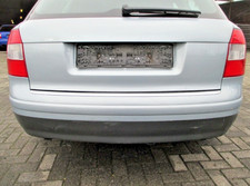 Stoßstange hinten AUDI A4 B6 8E Avant KRISTALLBLAU LY7R Stoßfänger hellbau