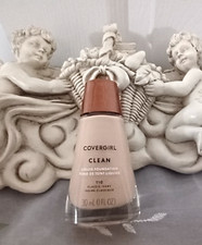 COVERGIRL CLEAN ORIGINAL LIQUID FOUNDATION- 110 CLASSIC IVORY-BRAND NEW-1 FL.OZ.