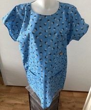 Kasack bunt mit Motiv aus Baumwolle