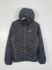 Berghaus Jacket Mens Small Hydrodown 600 Hybrid Black Down Tephra Stretch Pertex