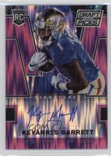 2016 Prizm Collegiate Draft Picks Purple Flash 76/99 Keyarris Garrett Auto 2b2