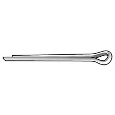 Manufacturer Varies Cotter Pin,Ext Prong,1/16"Dx1/2" L,PK100 2UHK2 Manufacturer