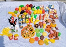 150 Piece Vintage Play Food Lot Fisher-Price McDonald's Pretend Kitchen