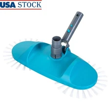 Teal Gray Pool Vacuum Rotative Brushes Above Ground In Ground Pools 2.51 lbs New