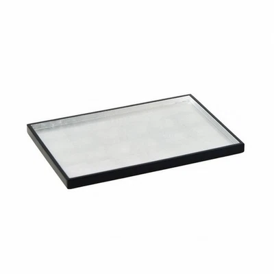 Decorative Serving Tray Elegant Tray with Silver Inset Multi-Purpose for Dresser - Bild 1 von 4