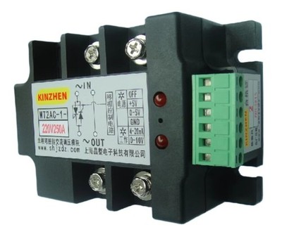 MT2AC-1-220V250A fully isolated single-phase thyristor AC voltage regulation mod
