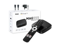 MAG 555 Set Top Box IPTV 2GB RAM Android 4K UHD HEVC h.265 Bluetooth 5.0 WLAN