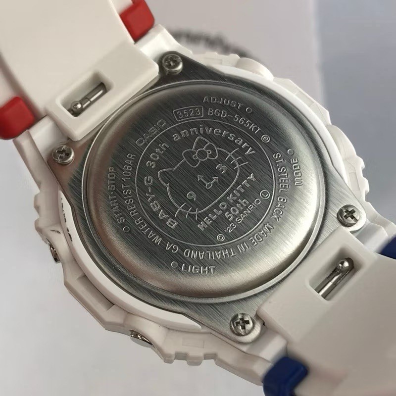 Casio Baby-G 30th Anniversary X Hello Kitty 50th Anniversary BGD
