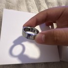 Oura Ring 4 Activity Tracker Smart Ring Silver Size 8 Bluetooth w/ Charger — photo 4