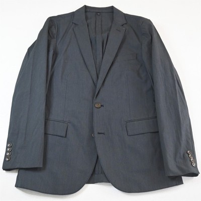 NEW J.Crew SmallR Gray Unstructured Cotton A0719 Mens Blazer Jacket Sport Coat