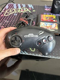SEGA Genesis Nomad IPS  + recap + cables  + Games And Controller