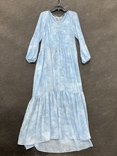 MICHAEL KORS Embellished Georgette Dress Women's Size XS Chambray