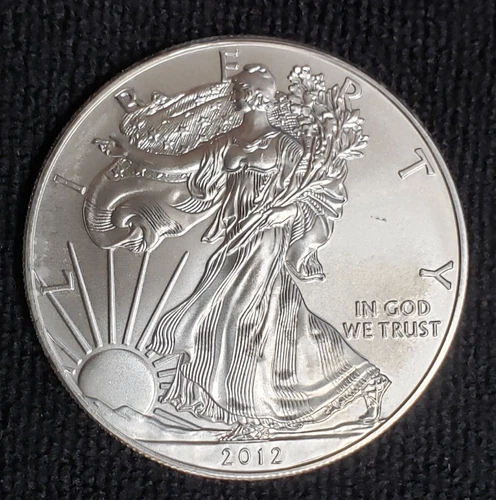 2012 American Silver Eagle 1 oz .999 Fine Silver Bullion Uncirculated