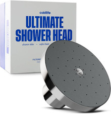 High-Pressure Chrome Shower Head with Filter - 99 Chlorine Reduction