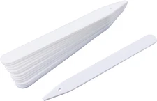 6 Inch Plant Markers, White - 100Pcs