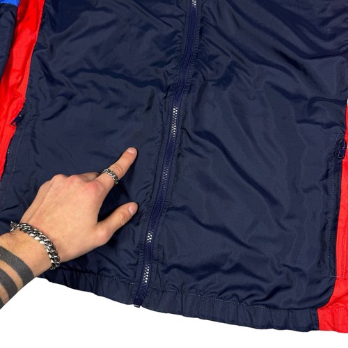 Vintage Sergio Tacchini Jacket Men's 46 (US) 56(IT) Track Windbreaker Zip 80s - Picture 7 of 10