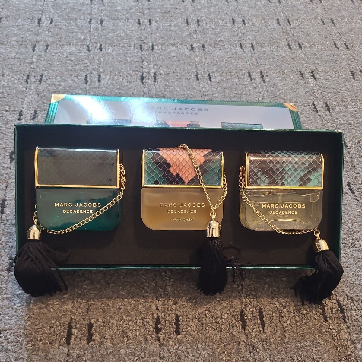 Marc Jacobs Decandence Fragrance Gift Set 3x25ml New In Box UK