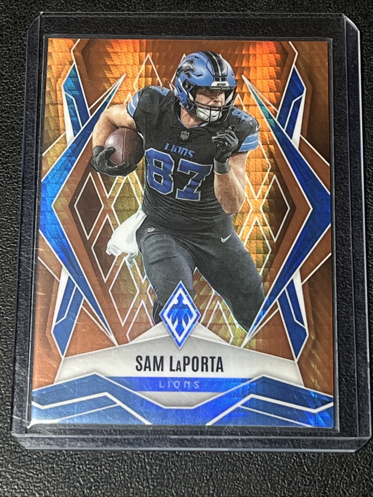 2025 Panini Phoenix - Sam LaPorta #44 - Orange Hyper /99