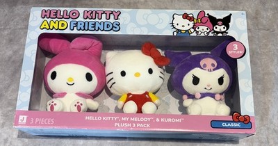 Hello Kitty And Friends  3 Pack Special Collector Set New