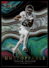 2022 Panini Select #US-IS Isaiah Spiller Unstoppable