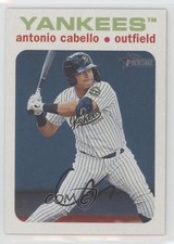 2020 Topps Heritage Minor League Edition White 18/50 Antonio Cabello #84 fm0