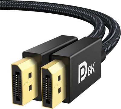 IVANKY 8K DisplayPort Cable 1.4, VESA Certified DP Cable 6.6ft