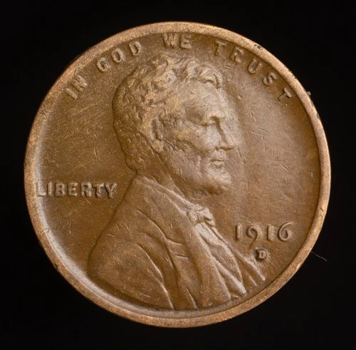 ✅ 1916-D Lincoln Wheat Cent. VERY NICE EARLY DATE. AU/UNC
