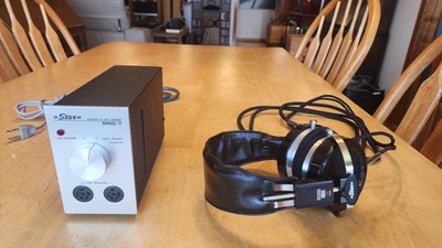 Stax SRX MK3 Headphones and SRD 7 Adapter Amplifier