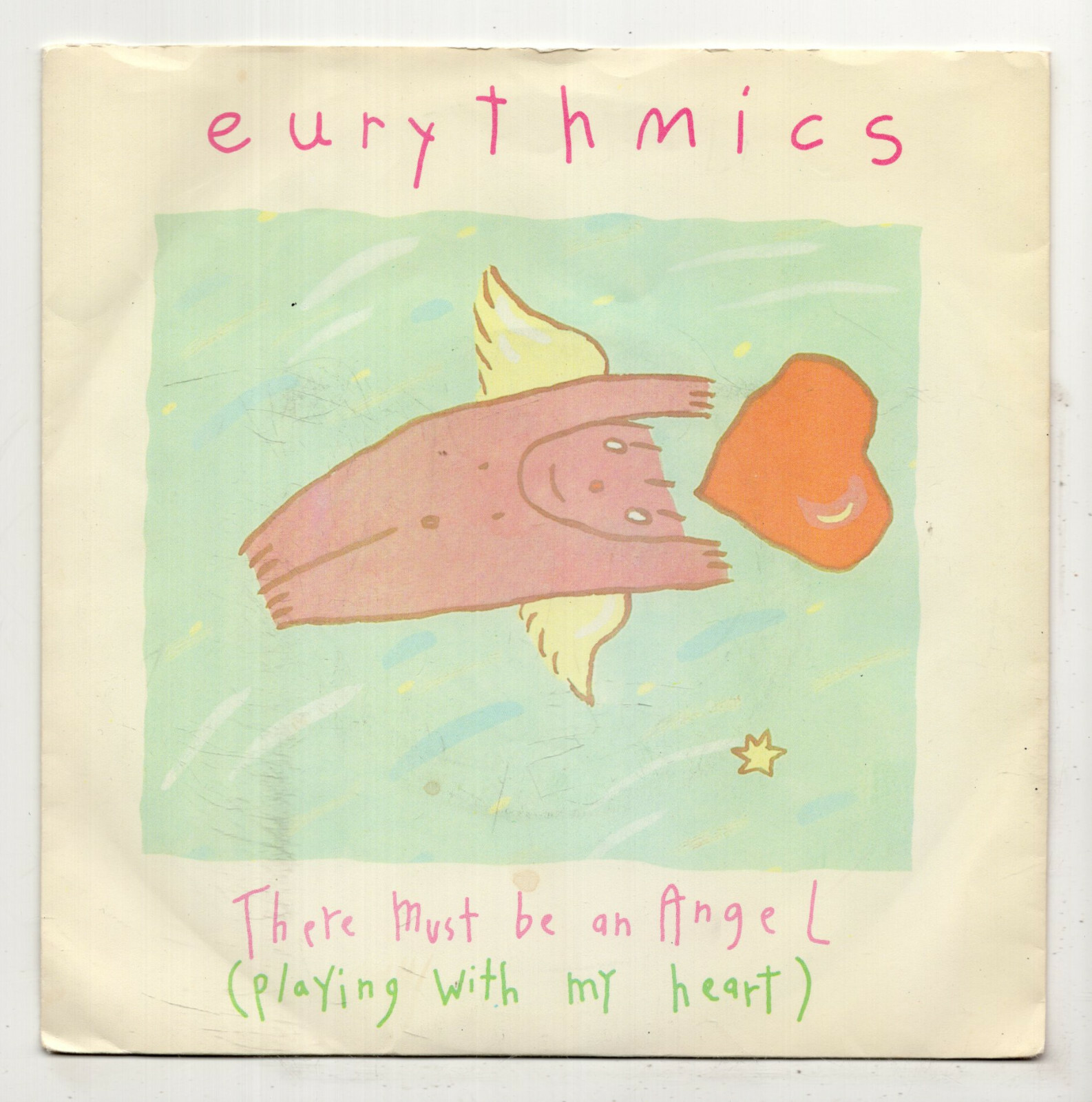 (K239) Eurythmics, There Must Be An Angel - 1985 - 7"" vinyl
