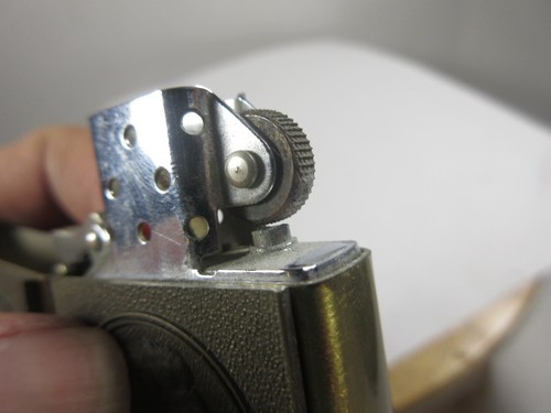 vintage Don Ramos Founded 1950 patriotic American bald eagle head metal lighter - Picture 20 of 20