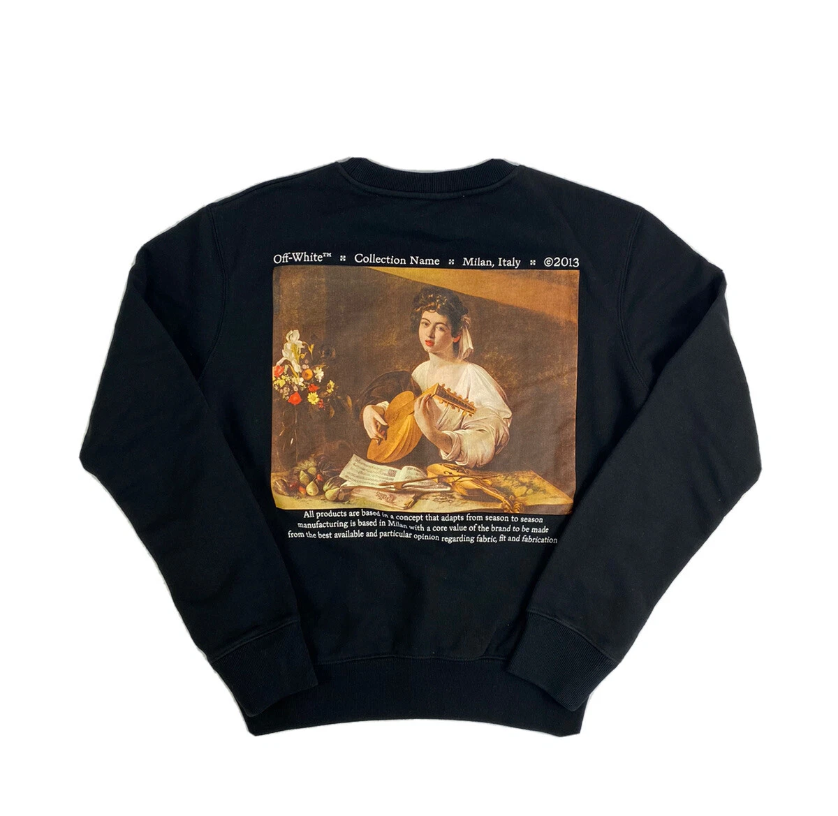 OFF-WHITE CARAVAGGIO LUTE S/S OVER TEE | www.avredentor.com.br