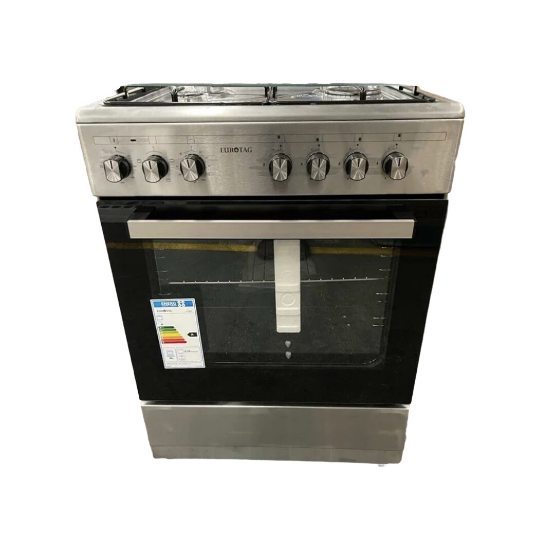 Eurotag Eu6060X 60cm Freestanding Dual Fuel Oven/Stove BRAND NEW Glass