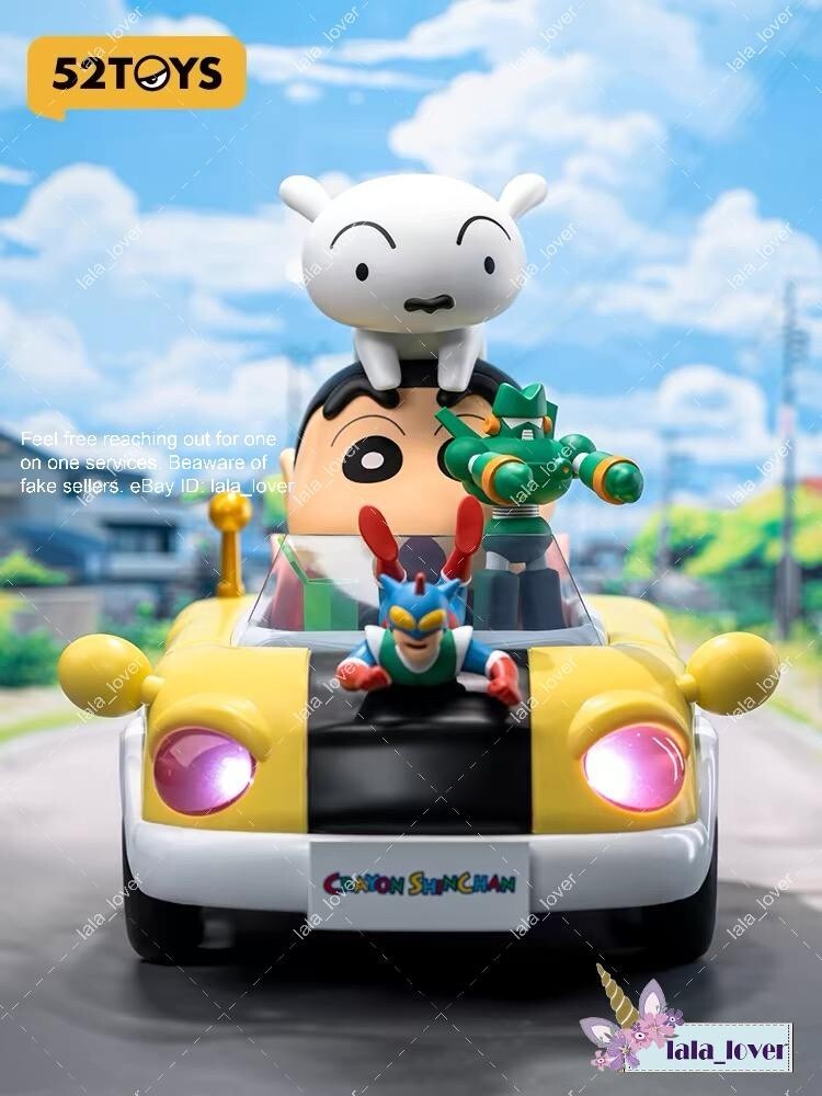 52 TOYS Crayon Shinchan Exclusive Limited Akushon Kamen Car