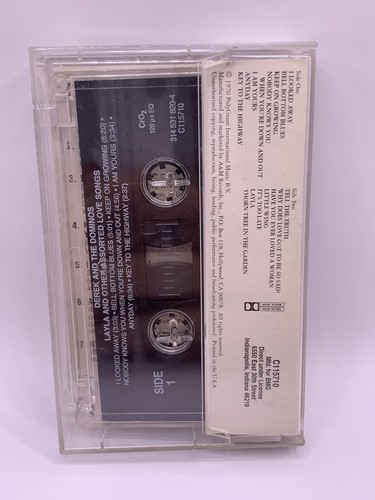 DEREK & THE DOMINOS - LAYLA - CLAPTON - AMPEX - ORIGINAL 1970s CASSETTE - Picture 2 of 5