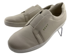 DKNY Bobbi Classic Court White Leather Trainers Sz 40 EU / 9 US EUC