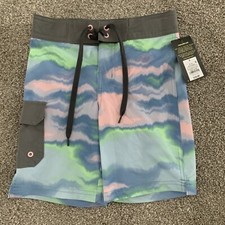 NWT Boy  s Art Class Mesh Lined Board Shorts Swim Trunks Size 5 Adjustable Waist