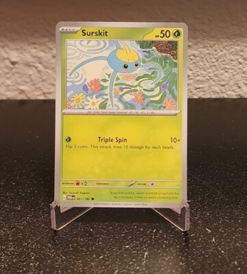Surskit - 001/182 Paradox Rift Pokemon - NM/MINT