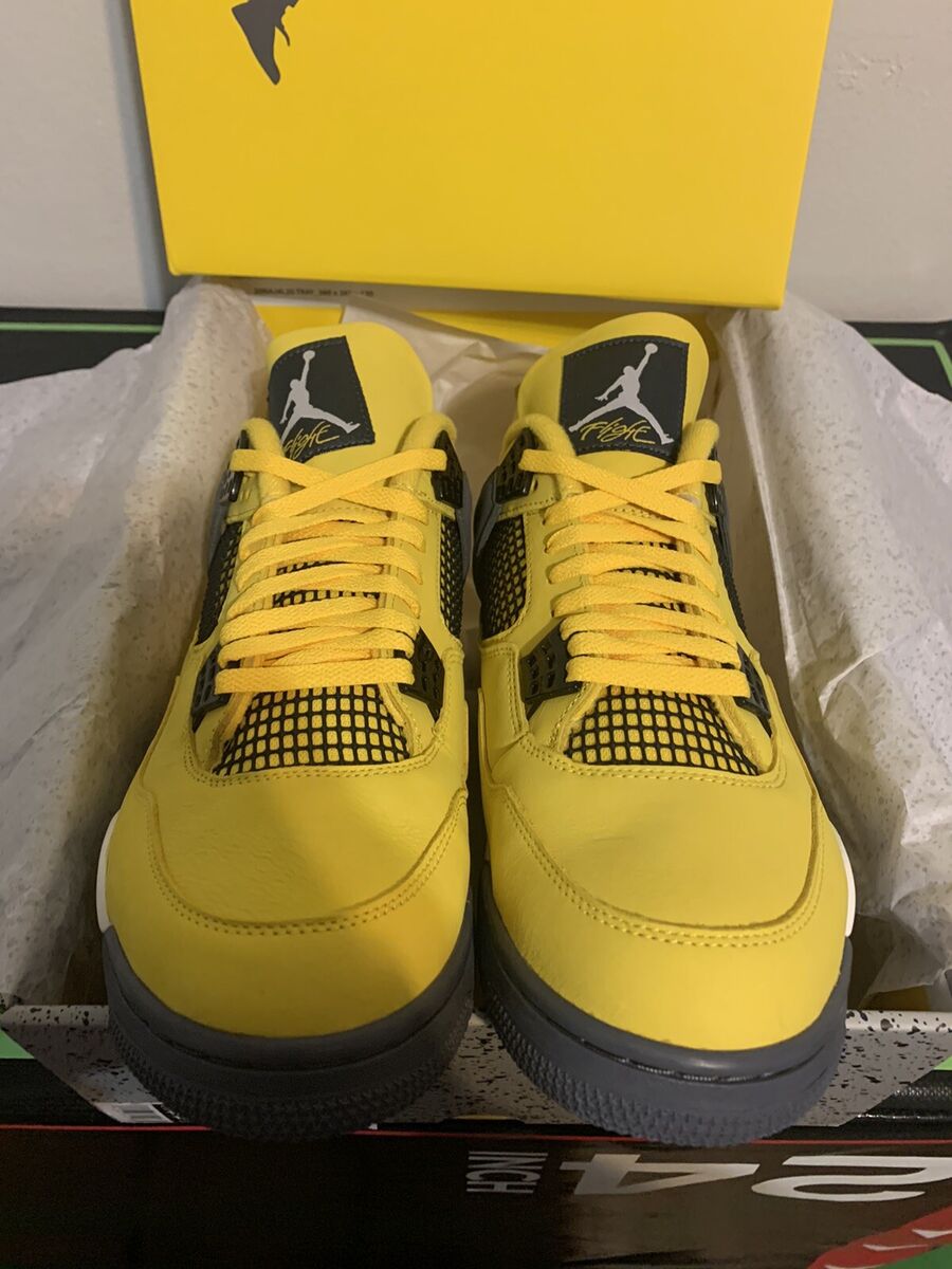 air jordan 4 retro yellow | eBay air jordan 4 retro yellow | eBay