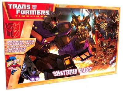 Transformers Timelines Collector's Clubs Shattered Glass Action Figure Set