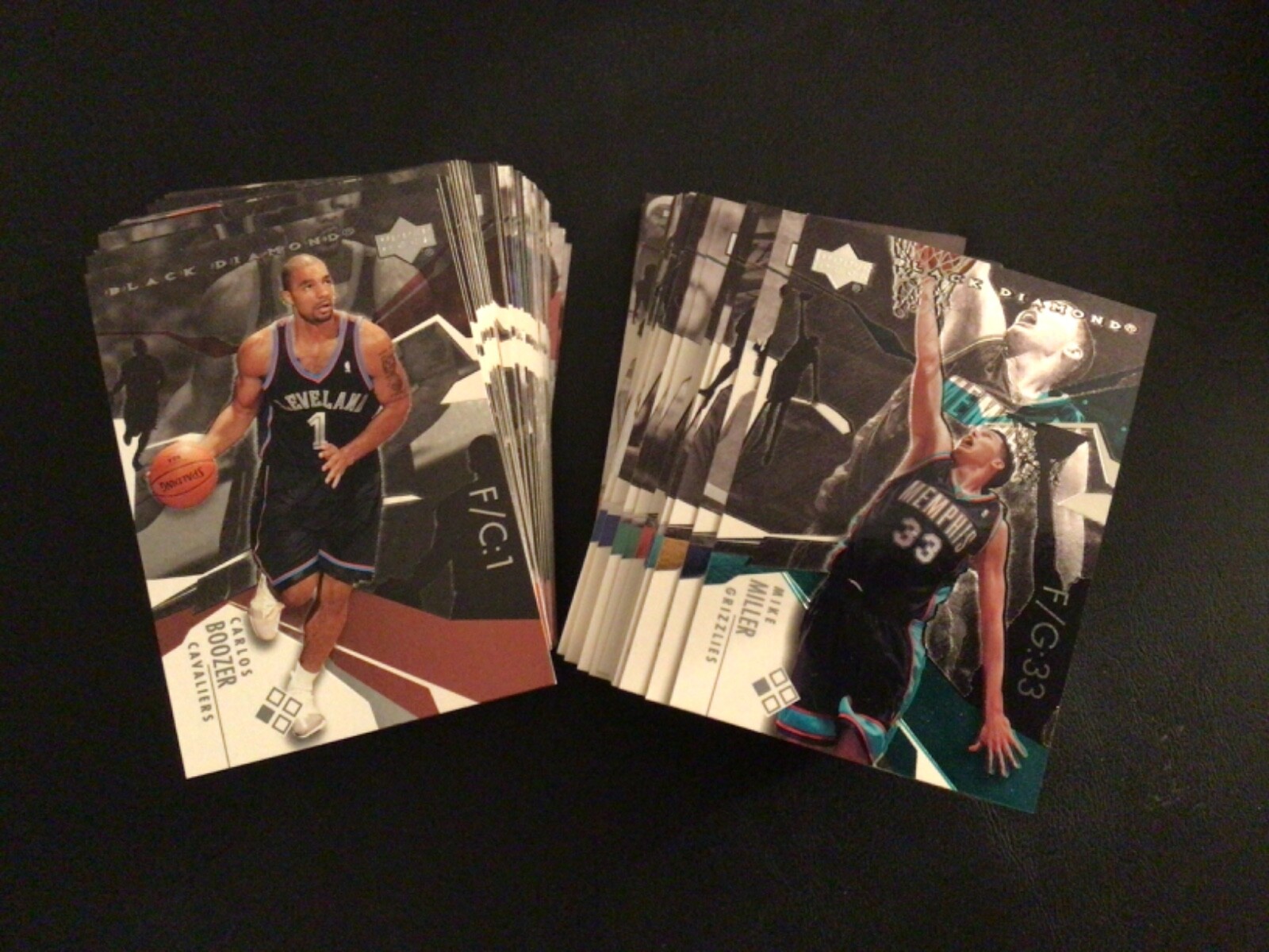 2003-04 UD BLACK DIAMOND Basketball Base Choose ONE Card Single/Double/Triple